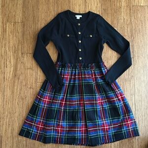 COPY - Crewcuts Christmas Plaid Dress